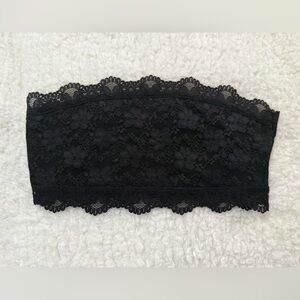 Urban Outfitters Black Lace Bandeau